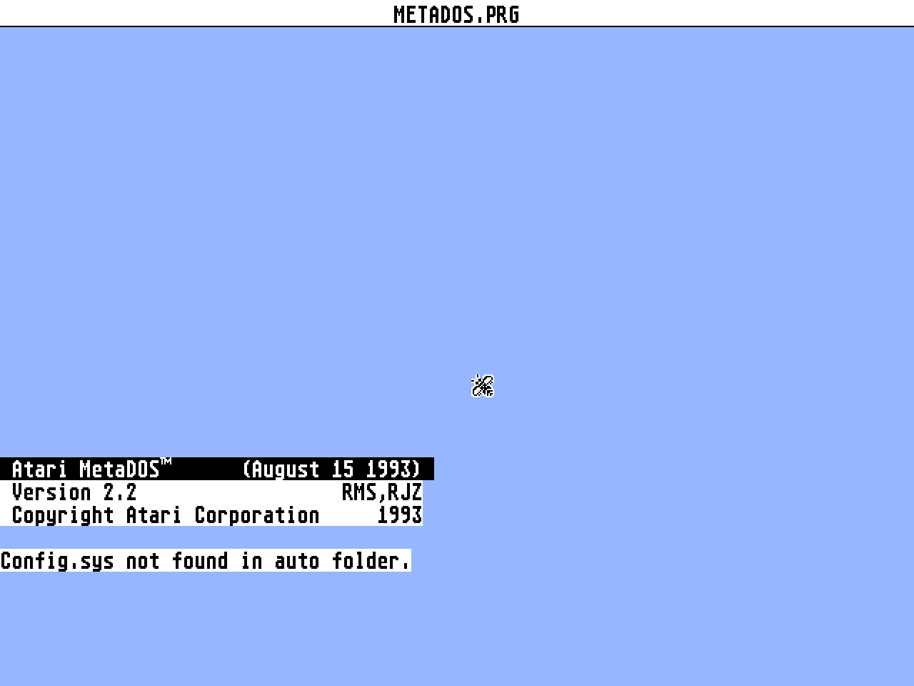 MetaDOS — screenshot 1